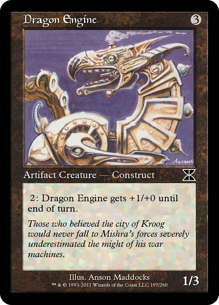 Dragon Engine (ME4-197) - Masters Edition IV Foil