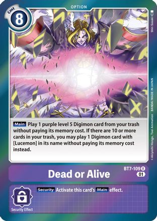 Dead or Alive (BT7-109) - Next Adventure Foil