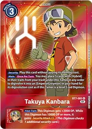 Takuya Kanbara (Box Topper) (BT7-085) - Next Adventure Foil