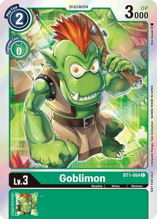Goblimon (2021 Championship Finals Event Pack 1) (BT1-064) - Release Special Booster