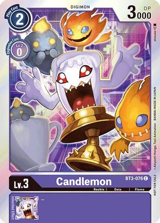 Candlemon (2021 Championship Finals Event Pack 1) (BT3-076) - Release Special Booster