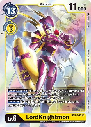 LordKnightmon (2021 Championship Finals Event Pack 1) (BT5-045) - Battle of Omni