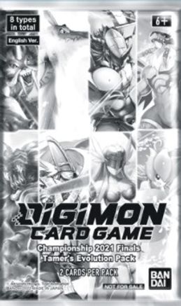 Championship 2021 Finals Tamer's Evolution Pack - Digimon Promotion Cards