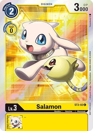 Salamon (2021 Championship Finals Event Pack 1) (ST3-02) - Starter Deck 03: Heaven's Yellow