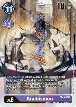 Anubismon (Event Pack 2) (BT4-087) - Great Legend Foil