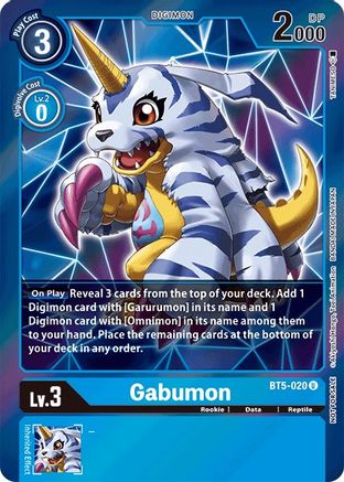 Gabumon (Event Pack 2) (BT5-020) - Battle of Omni Foil