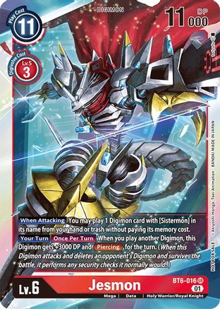Jesmon (Event Pack 2) (BT6-016) - Double Diamond Foil