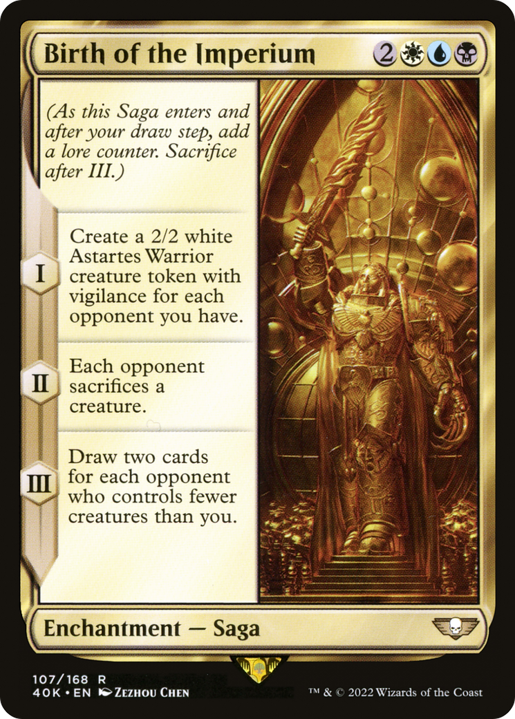 Birth of the Imperium (40K-107) - Warhammer 40,000 Commander