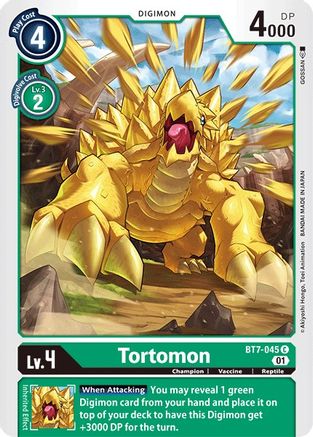 Tortomon (BT7-045) - Next Adventure