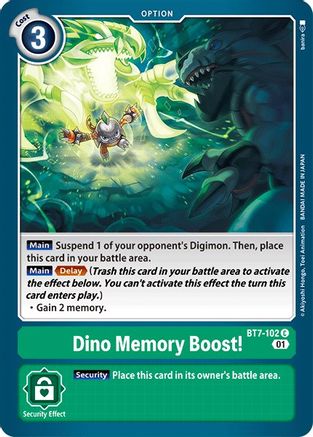 Dino Memory Boost! (BT7-102) - Next Adventure
