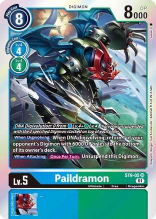 Paildramon (ST9-05) - Starter Deck 09: Ultimate Ancient Dragon Foil