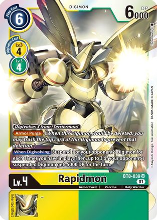 Rapidmon (BT8-039) - New Awakening Foil