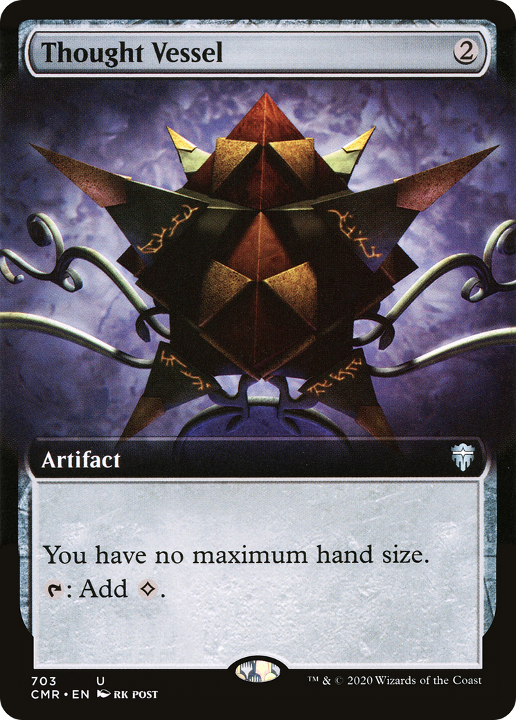 Thought Vessel (Extended Art) (CMR-703) - Commander Legends: (Extended Art)