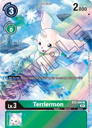 Terriermon (Tamer's Card Set 1) (BT3-046) - Release Special Booster 1.0 Foil
