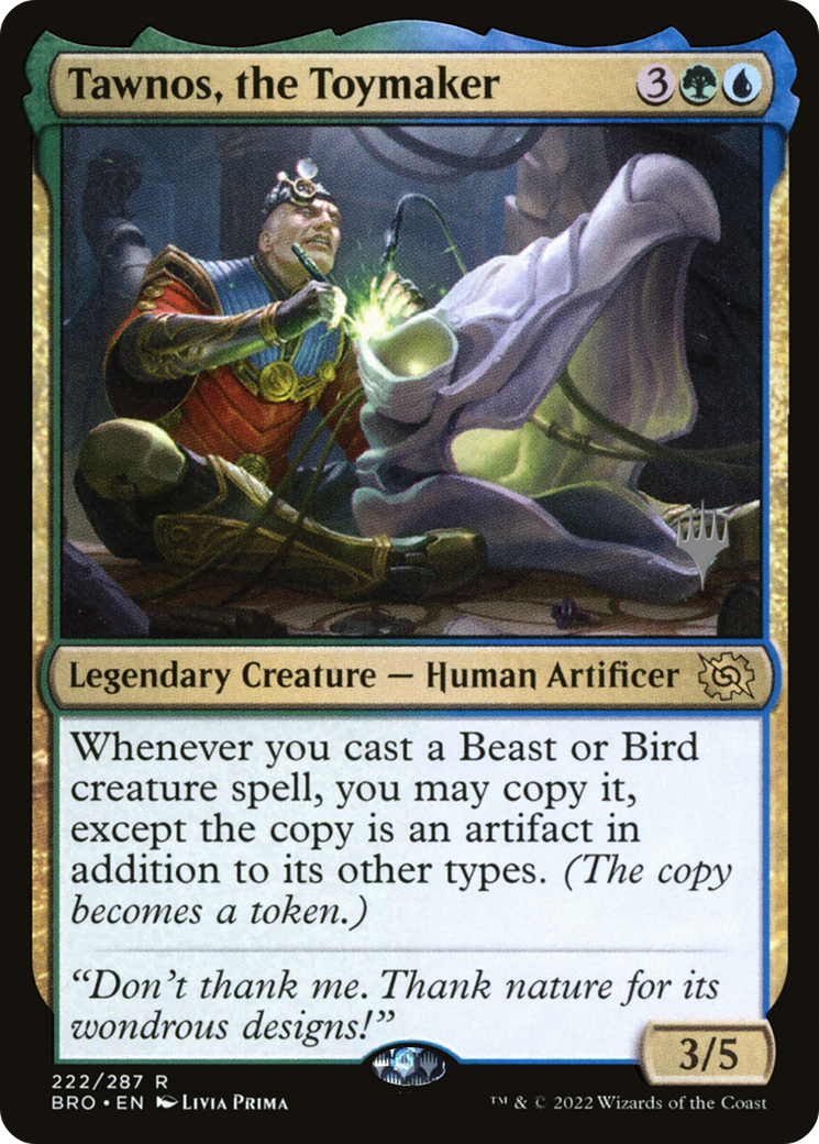 Tawnos, the Toymaker (PPBRO-222) - The Brothers' War Promos Foil