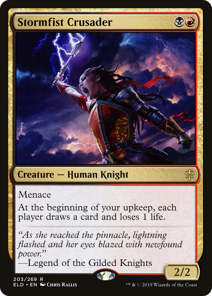 Stormfist Crusader (ELD-203) - Throne of Eldraine