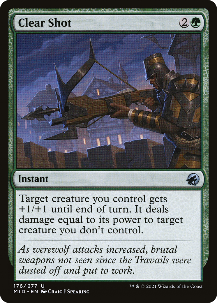 Clear Shot (MID-176) - Innistrad: Midnight Hunt