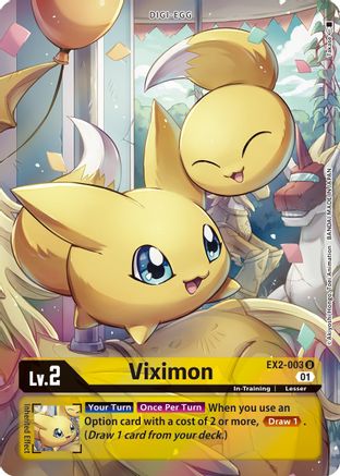 Viximon (Alternate Art) (EX2-003) - Digital Hazard Foil