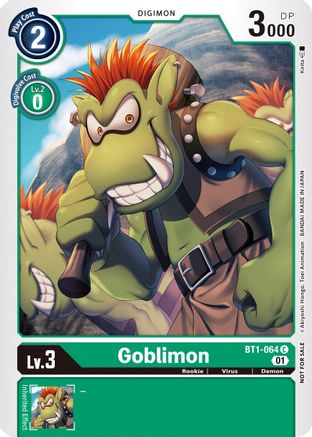 Goblimon - BT1-064 (Winner Pack New Awakening) (BT1-064) - Release Special Booster 1.0