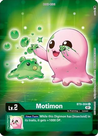 Motimon (Box Topper) (BT9-004) - X Record Foil