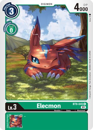 Elecmon (BT9-045) - X Record