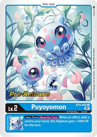 Puyoyomon (BT9-002) - X Record Pre-Release Cards Foil