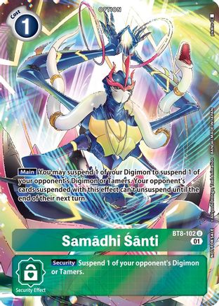 Samadhi Santi (Summer 2022 Dash Pack) (BT8-102) - New Awakening Foil