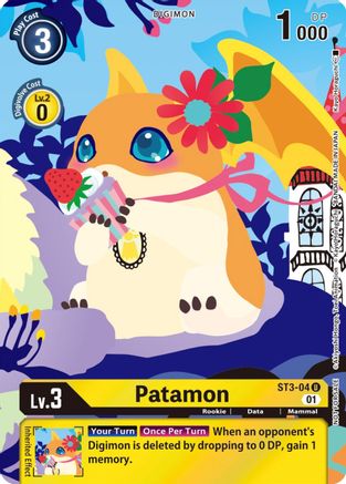 Patamon (Tamer's Card Set 2 Floral Fun) (ST3-04) - Starter Deck 03: Heaven's Yellow