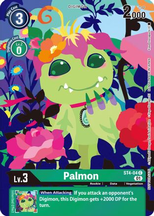 Palmon (Tamer's Card Set 2 Floral Fun) (ST4-04) - Starter Deck 04: Giga Green