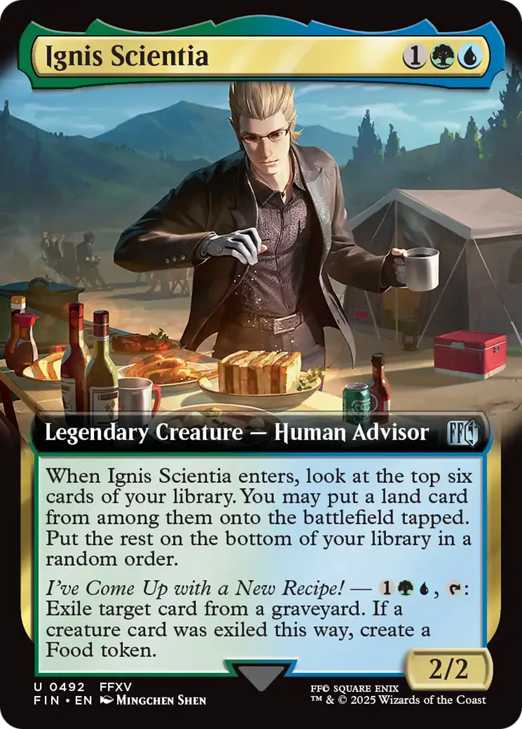 Ignis Scientia (Extended Art) (FIN-492) - FINAL FANTASY: (Extended Art)