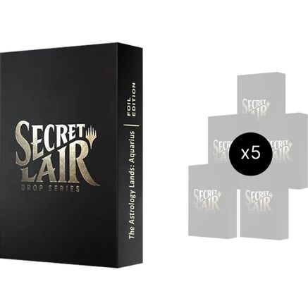Secret Lair Drop: Astrology Lands (Aquarius) Bundle - Traditional Foil Edition