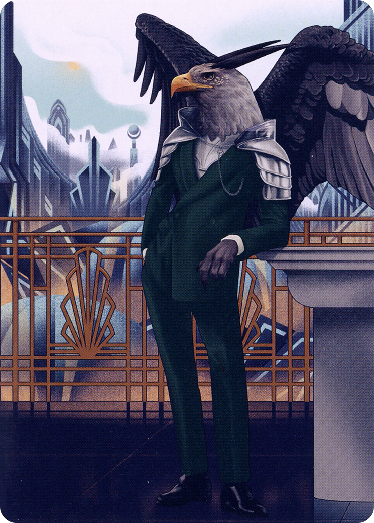 Falco Spara, Pactweaver // Falco Spara, Pactweaver (ASNC-067) - New Capenna Art Series (Borderless) Foil