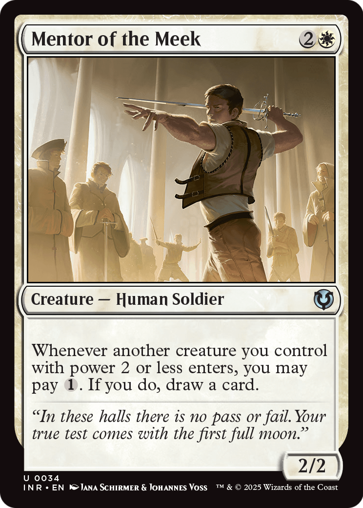 Mentor of the Meek (INR-034) - Innistrad Remastered Foil