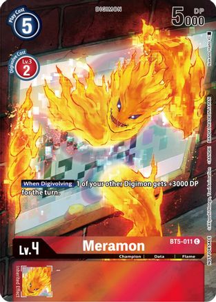 Meramon (25th Special Memorial Pack) (BT5-011) - Battle of Omni Foil