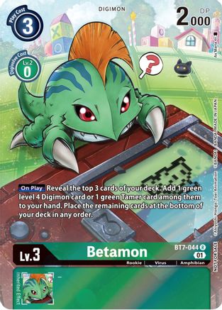 Betamon (25th Special Memorial Pack) (BT7-044) - Next Adventure Foil