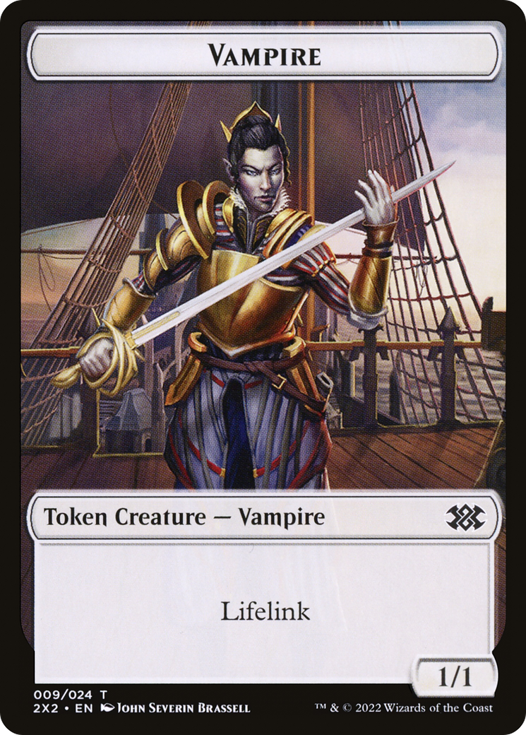 Vampire (T2X2-009) - Double Masters 2022 Tokens