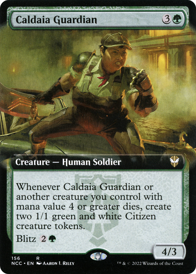 Caldaia Guardian (Extended Art) (NCC-156) - New Capenna Commander: (Extended Art)