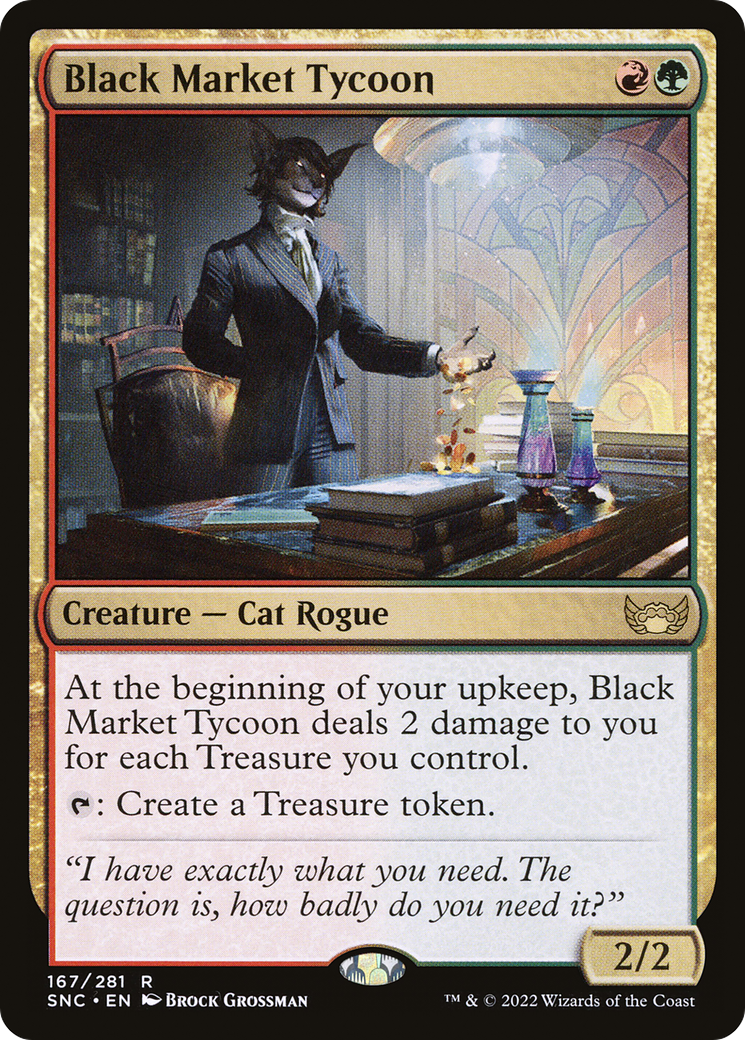 Black Market Tycoon (SNC-167) - Streets of New Capenna Foil