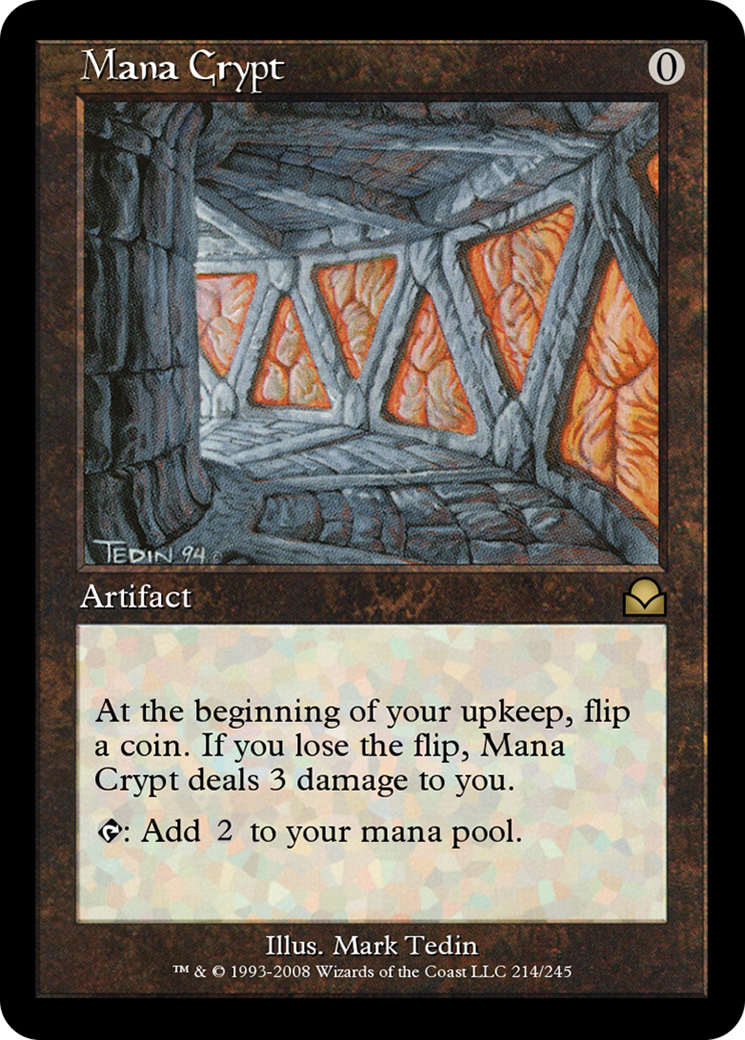 Mana Crypt (ME2-214) - Masters Edition II Foil
