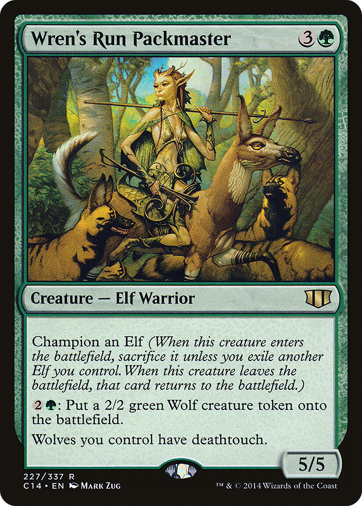 Wren's Run Packmaster (C14-227) - Commander 2014