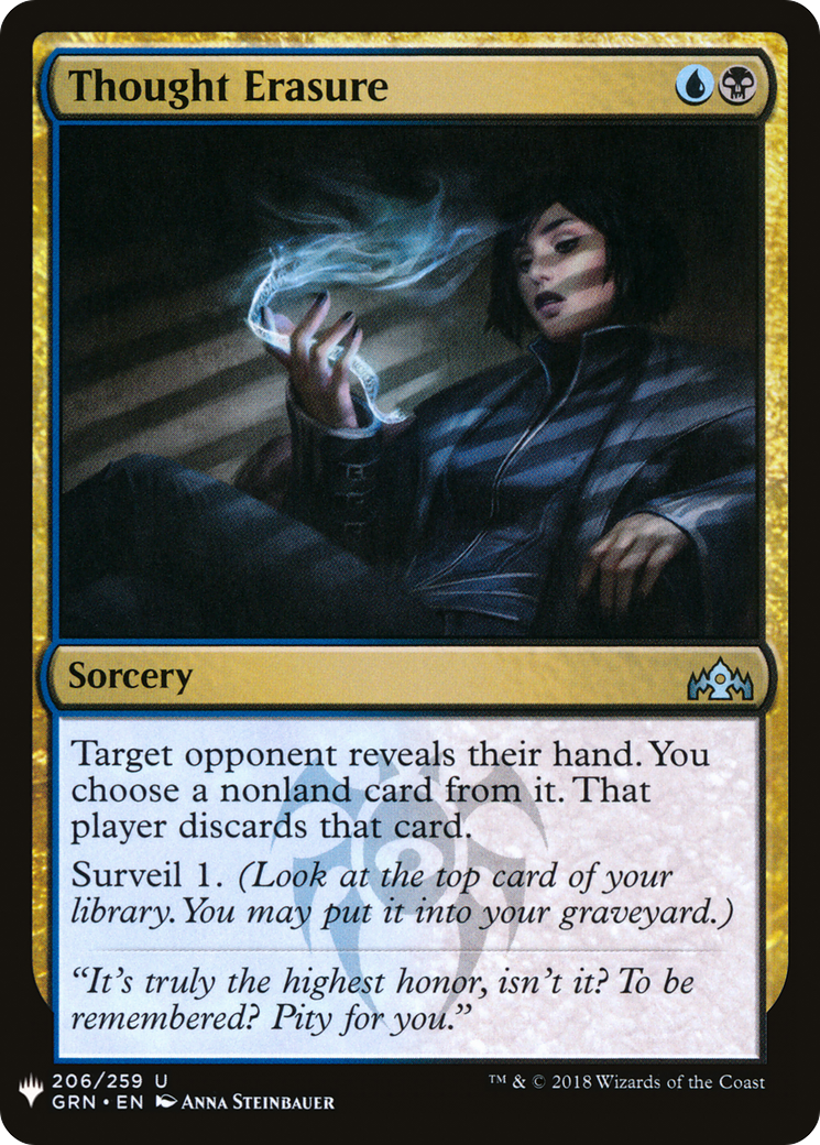 Thought Erasure (LIST-GRN-206) - The List