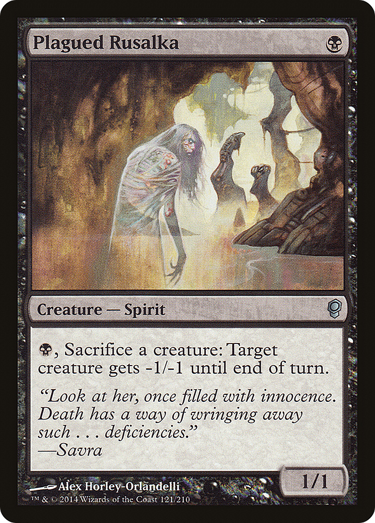 Plagued Rusalka (CNS-121) - Conspiracy Foil