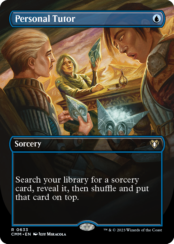 Personal Tutor (Borderless) (CMM-633) - Commander Masters