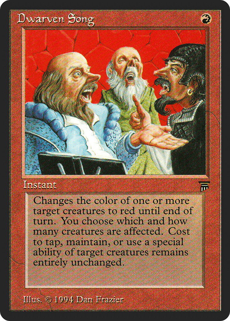 Dwarven Song (LEG-) - Legends