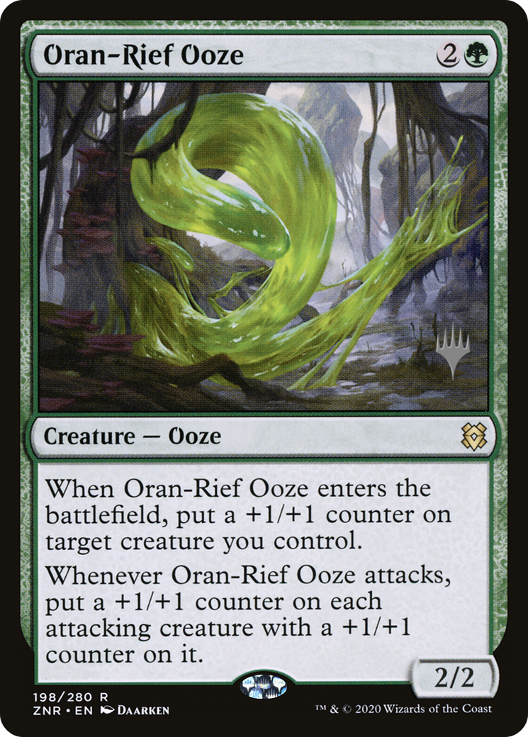 Oran-Rief Ooze (PPZNR-198) - Zendikar Rising Promos Foil