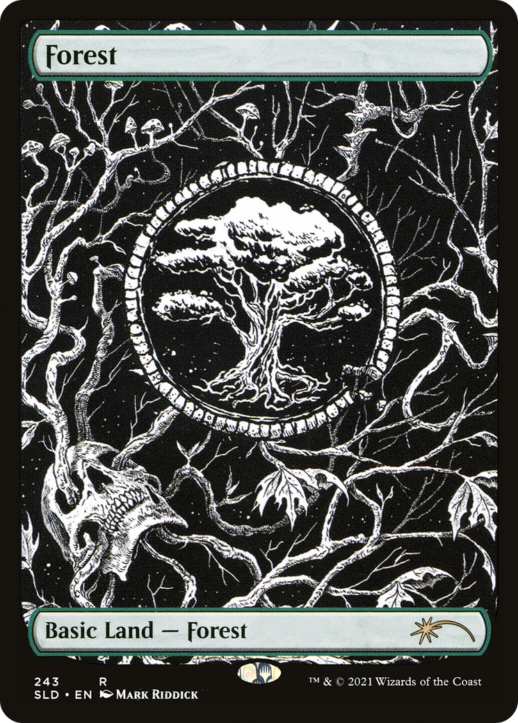Forest (Crushing Brutality) (SLD-243) - Secret Lair Drop
