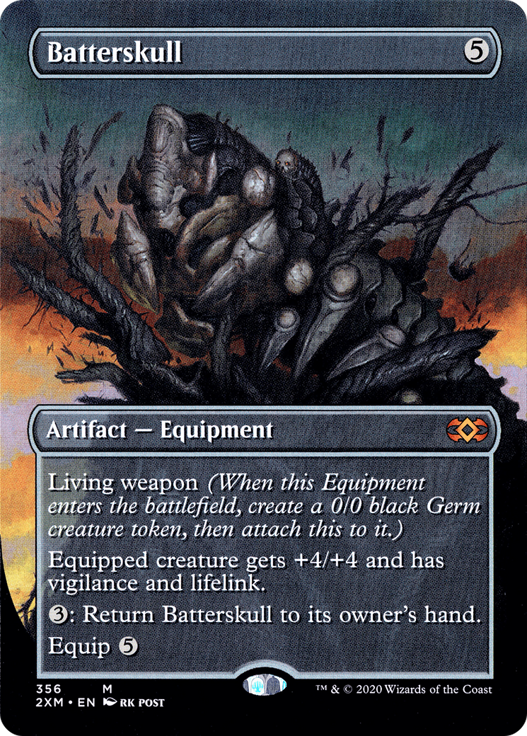 Batterskull (Borderless) (2XM-356) - Double Masters Foil