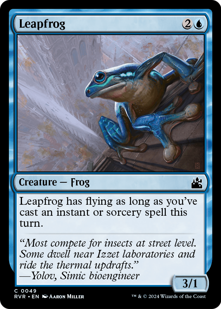 Leapfrog (RVR-049) - Ravnica Remastered