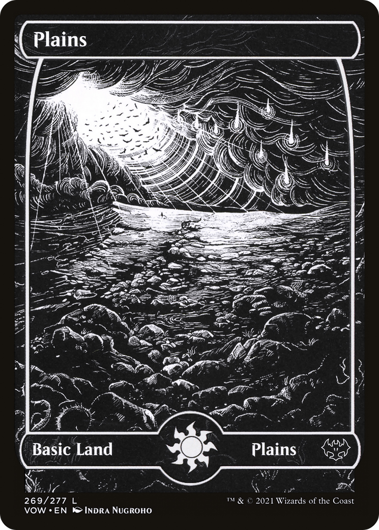 Plains (269) (VOW-269) - Innistrad: Crimson Vow: (Showcase) Foil