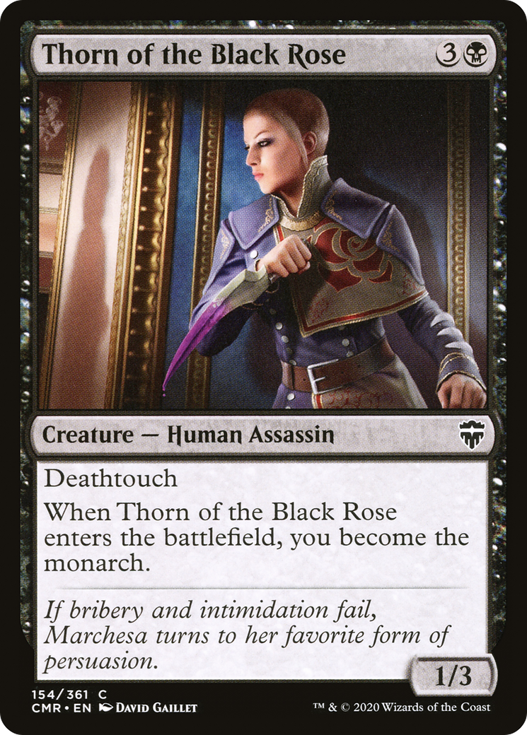 Thorn of the Black Rose (CMR-154) - Commander Legends